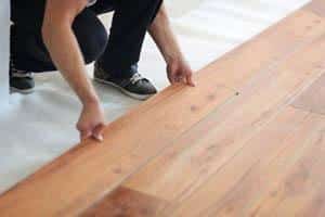 Installing laminate flooring