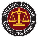 Our Lawyers Have Been Recipients of the Mult-Million Dollar Advocates Award for Personal Injury Lawyers